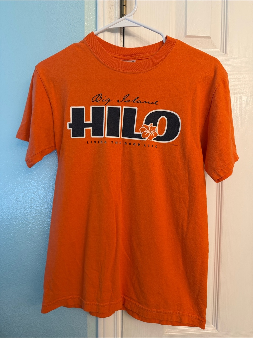 Hilo Big Island Orange Adult Small T-Shirt